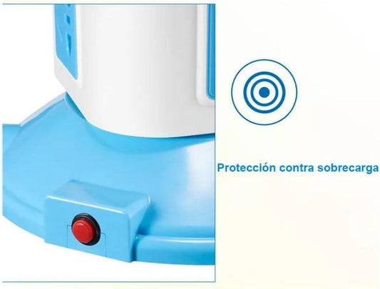 FIXER Tower Power Strip Surge Protector with USB C, 12 Outlets, Retractable Cord, and Flat Plug, Office, and Gaming/Multi Device Charging Station