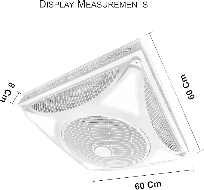 FIXER Ceiling fan with led light and remote 3 speed FB-2002