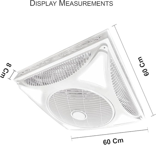 FIXER Ceiling fan with led light and remote 3 speed FB-2002