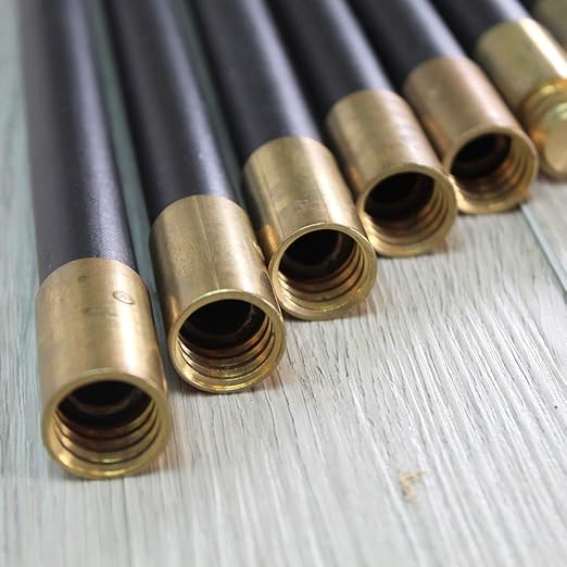 FIXER FAIDRSET 12 Drain Rod Set 9M (30ft) 10 x Rods, plunger, worm. Brass Rod Commenters