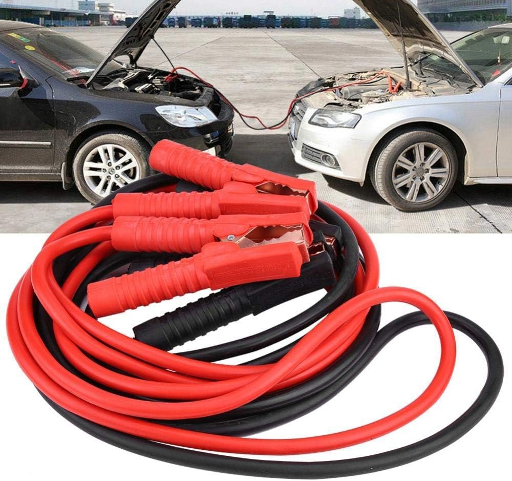 1 Pair of 12V Car Power Booster Cable Emergency Battery Jumping Cables Battery Line(4M/2000A)