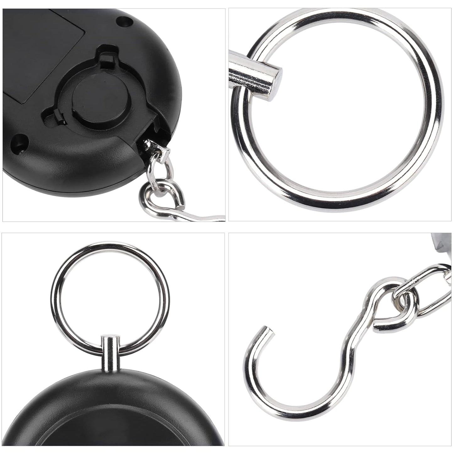 50kg/10g Luggage Weighing Scale Digital Electronic Balance Backlit LCD Display Fishing Scales with Hanging Hook