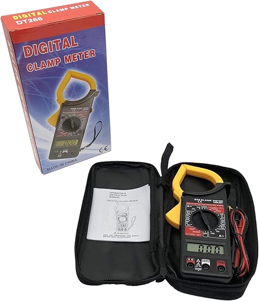 FIXER Automatic Multimeter Digital Clamp Meter, Ammeter, Voltage Tester