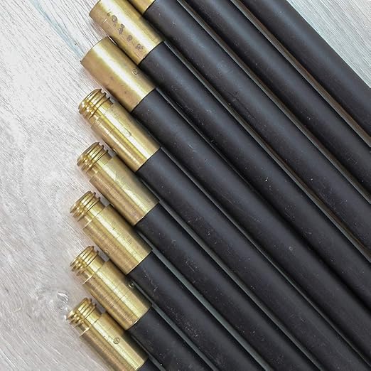 FIXER FAIDRSET 12 Drain Rod Set 9M (30ft) 10 x Rods, plunger, worm. Brass Rod Commenters