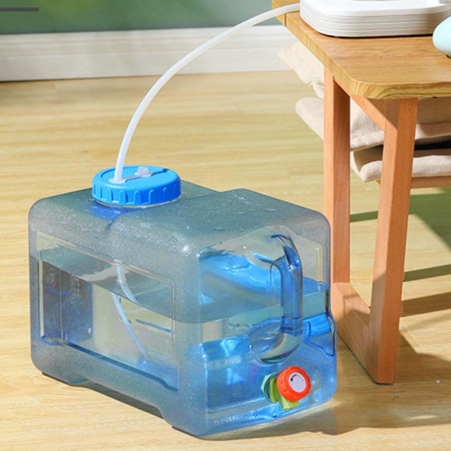 25L Plastic Water Jug with Spout – Food-Grade PC | Portable Water Storage for Camping, Travel & Home Use