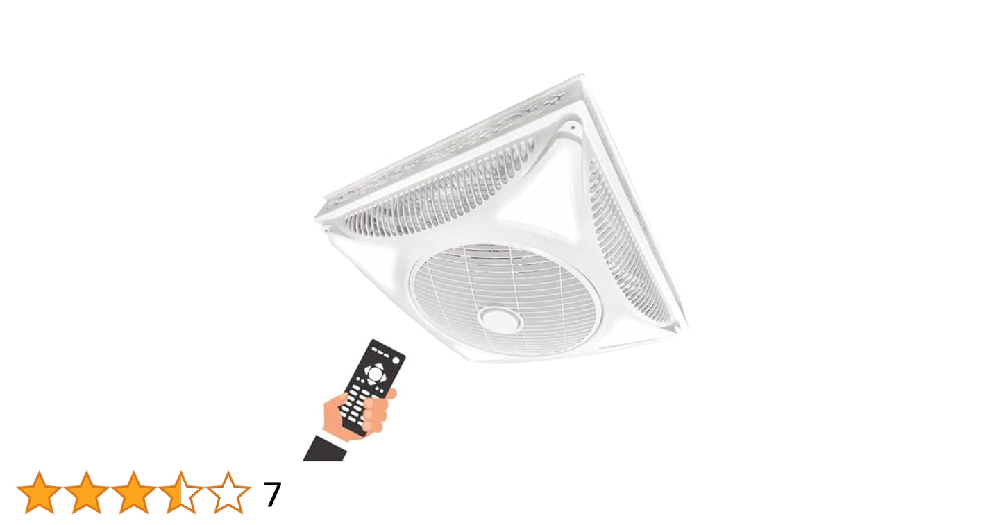 FIXER Ceiling fan with led light and remote 3 speed FB-2002