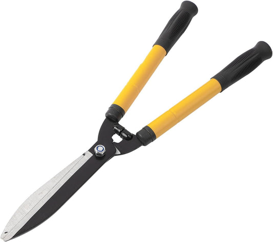 Garden Hedge Shears 56cm Gardening Tools, Hedge Shears Shock Absorbing Bumper Aluminum Handles for Manual Hedge. Garden Scissor 56cm