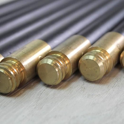 FIXER FAIDRSET 12 Drain Rod Set 9M (30ft) 10 x Rods, plunger, worm. Brass Rod Commenters