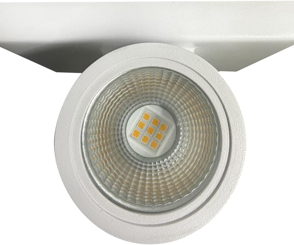 LED GU10 Aluminum Body Waterproof Outdoor Up-Down Wall Lamp – Warm White, White Body