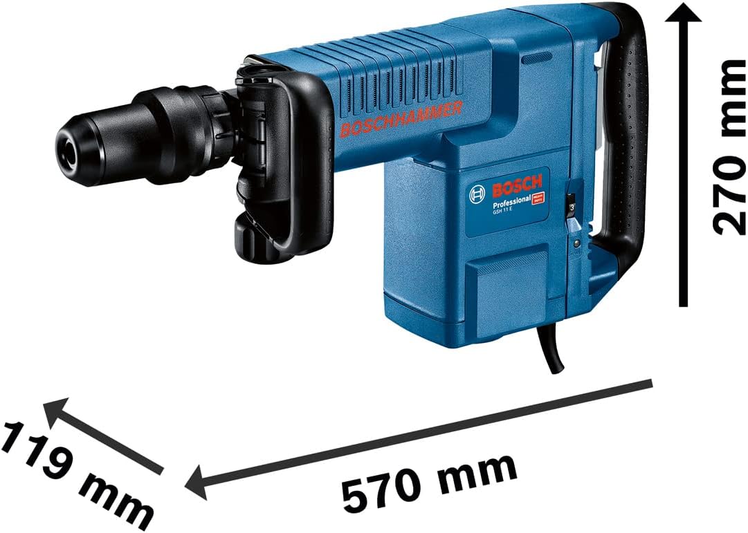 Bosch Professional Demolition Hammer W/ SDS Max, GSH 11 E (1500 W)