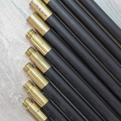 FIXER FAIDRSET 12 Drain Rod Set 9M (30ft) 10 x Rods, plunger, worm. Brass Rod Commenters