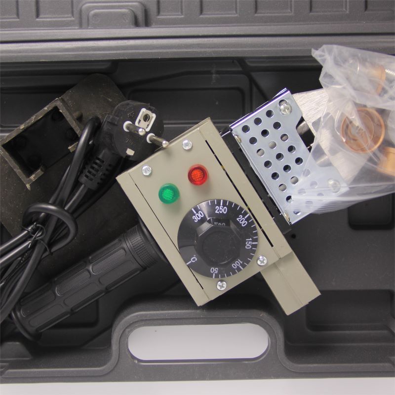 250V 16A Pipe Fusion Welder Handheld Socket Fusion Welder Hot-melt Plastic Welding Machine for PPR, PP (20-63mm) Pipes