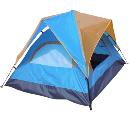4-Person Dome Camping Tent – Lightweight, Water-Resistant, 2-Season Outdoor Shelter with Dual Doors & Carry Bag
