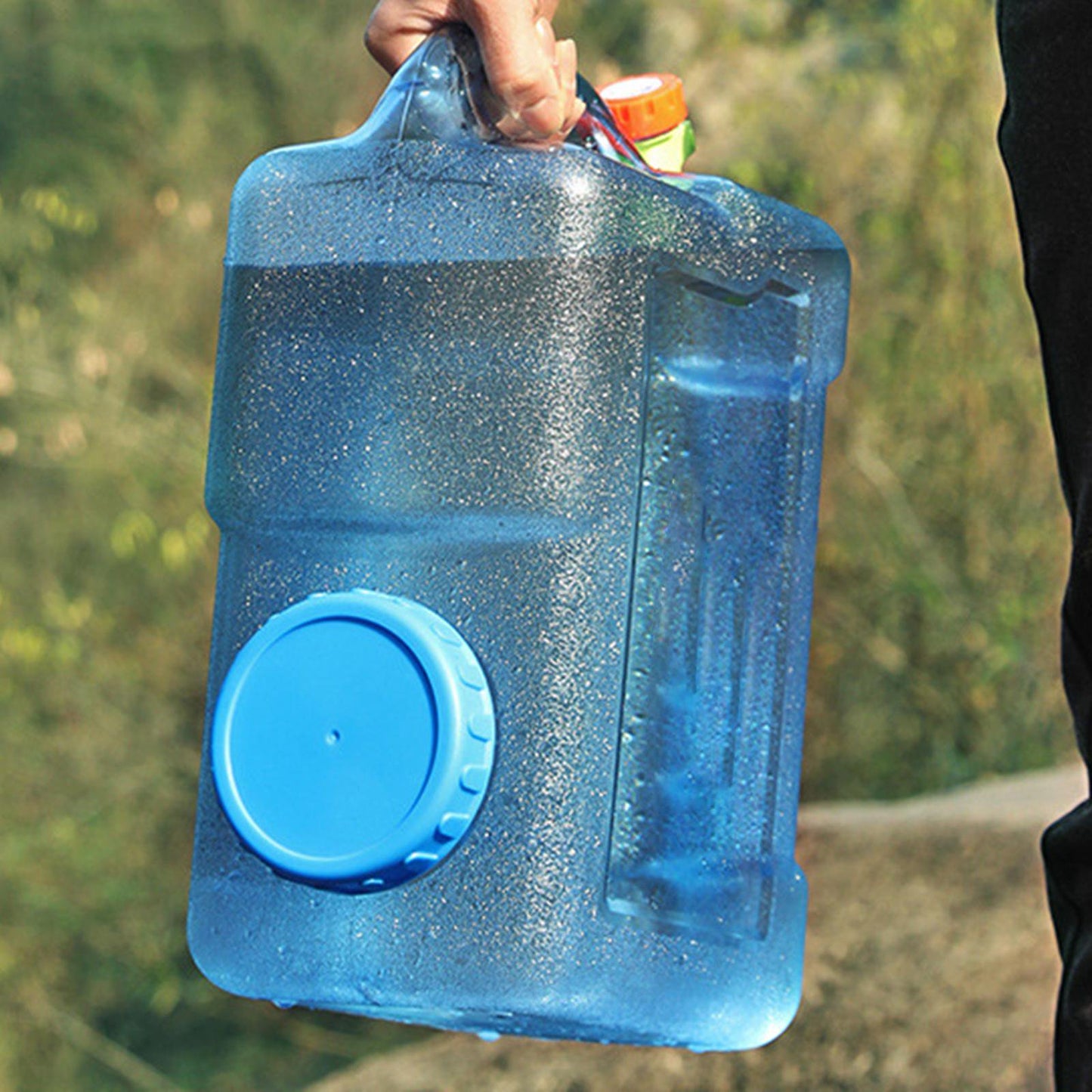 25L Plastic Water Jug with Spout – Food-Grade PC | Portable Water Storage for Camping, Travel & Home Use